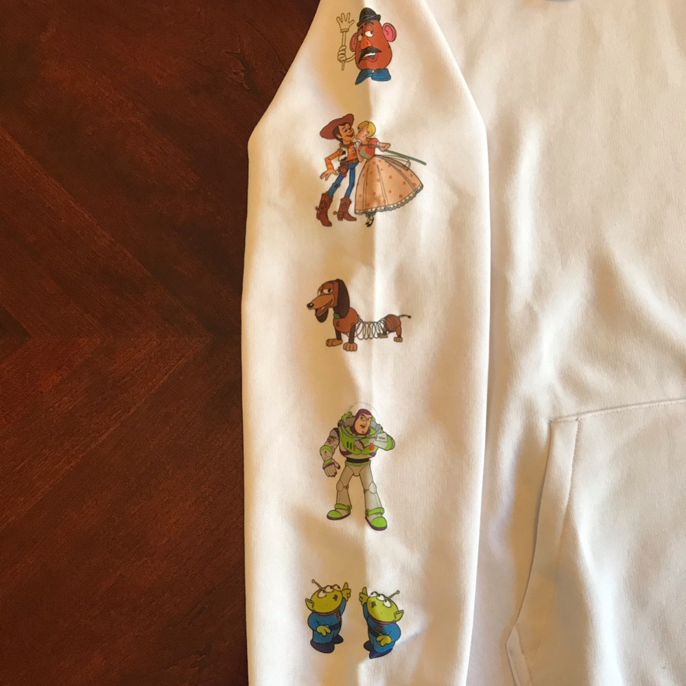 TOY STORY Hooded Sweatshirt XS, S, M, L, XL NWT - Picture 2 of 6